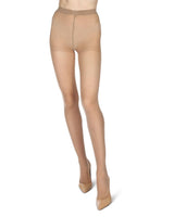 Womens Nude Dotted Inlay Soft Sheer Tights Infinity Classics International Inc.