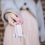 LippyClip Lip Balm Holder - Gold Dots on Light Pink LippyClip® Lip Balm Holder LippyClip Lip Balm Holder