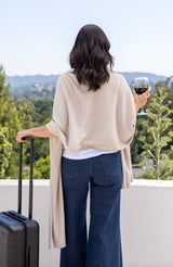 zestt organics - Dreamsoft Organic Cotton Travel Scarf - Birch zestt organics
