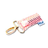LippyClip Lip Balm Holder - Gold Dots on Light Pink LippyClip® Lip Balm Holder LippyClip Lip Balm Holder