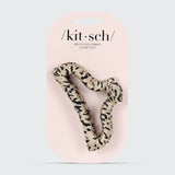 KITSCH - Satin Wrapped Claw Clip - Leopard KITSCH