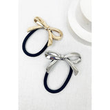 Large Metal Bow Ponytail Holder Love and Repeat