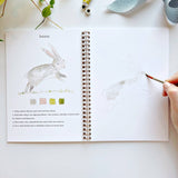 emily lex studio - Animals watercolor workbook emily lex studio