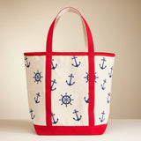 Nautical Canvas Boat & Tote Bag – Large