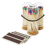 Thankful Greetings - 2" Matches + Mini Cloche - Colors of Your Choice + Strikers Thankful Greetings