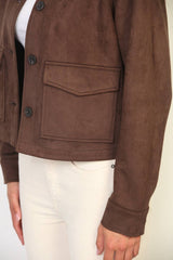 Women's Faux Suede Jacket