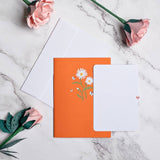 Lovepop Cards - Daisies with Monarch Butterfly Pop-Up Card, Flower Lovepop Cards