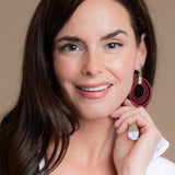 Elsie & Zoey - Marise Hoop Seed Bead Nickel-Free Drop Earrings Elsie & Zoey