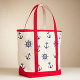 Nautical Canvas Boat & Tote Bag – Large