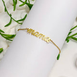 Mama Chain Sliding Bracelet | 18K Gold