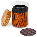 2" Matches in Cork Top Jar - Thankful Greetings