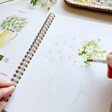 emily lex studio - Flowers watercolor workbook emily lex studio