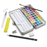KINGART - Watercolor Paint Set – 69 Piece