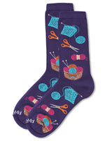 Knitting Bamboo Blend Crew Socks Infinity Classics International Inc.