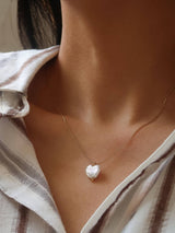 Womens 18K Gold Non-Tarnish Freshwater Pearl Necklace
