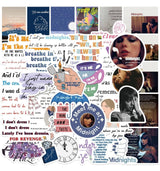 Harper & Barlow - Taylor swift vinyl waterproof stickers pack of 25 Harper & Barlow