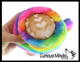Curious Minds Toys - 1 Coffee Cup Plush Toy - Cute Latte Stuffed Animals - Adorab Curious Minds Toys