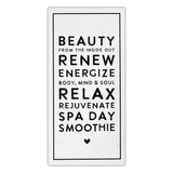 Glass Tumbler - Confetti Bella Sleep + Spa