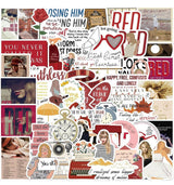 Harper & Barlow - Taylor swift vinyl waterproof stickers pack of 25 Harper & Barlow