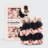 KITSCH - Satin Sleep Scrunchies 5pc - Assorted KITSCH