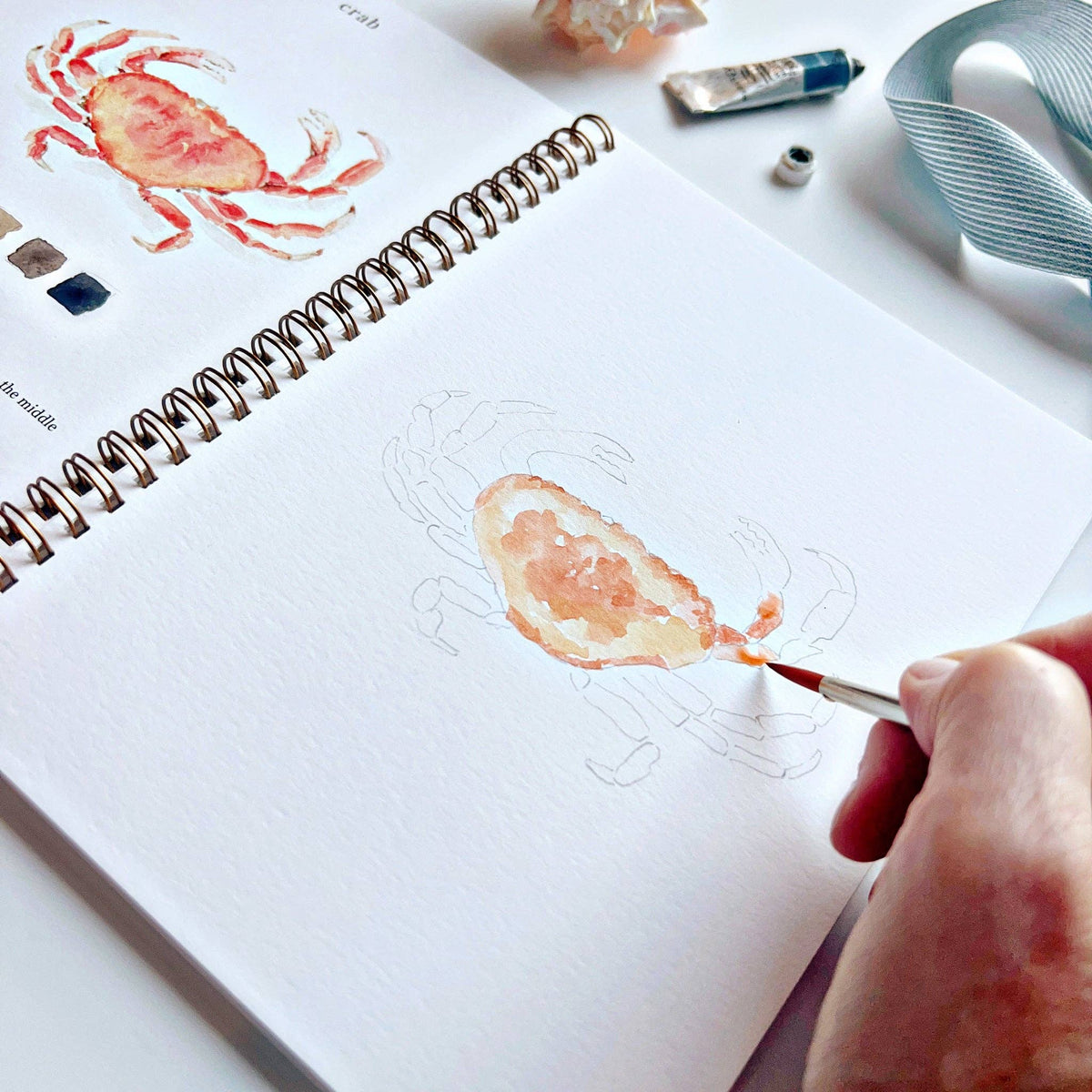 emily lex studio - Seaside watercolor workbook emily lex studio