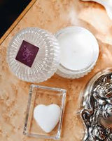 Mersea Bauble 2oz Glass Candle Mistle Toe Kiss Mersea