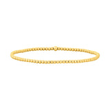 Gold Signature Beaded Bracelet Karen Lazar