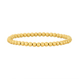 Gold Signature Beaded Bracelet Karen Lazar