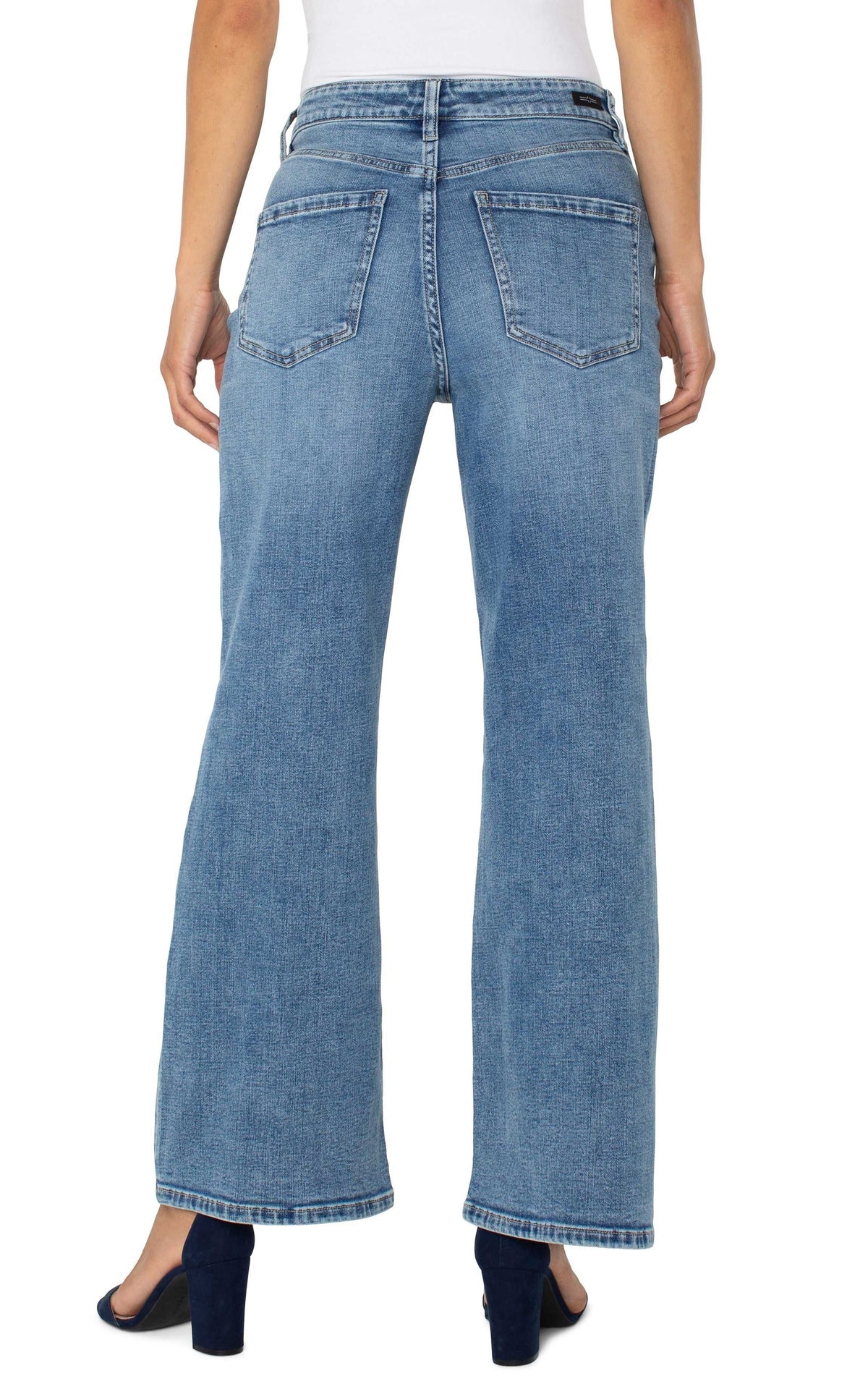 Liverpool Womens Stride HIgh Rise Wide Leg
