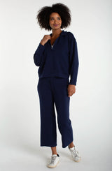 Liverpool Pull-on Wide Leg Crop