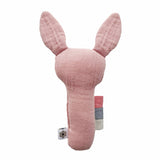 Summerville organic - Organic Soft Rattle Rabbit Pale Mauve Summerville organic