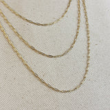 GoldFi - 18k Gold Filled Mini Paperclip Chain GoldFi
