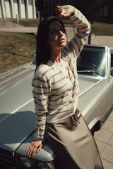 Profile NYC - Striped Cardigan Profile NYC