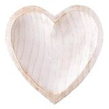 Paulownia Heart Bowl - White Santa Barbara Design Studio by Creative Brands