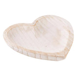 Paulownia Heart Bowl - White Santa Barbara Design Studio by Creative Brands