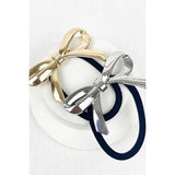 Large Metal Bow Ponytail Holder Love and Repeat