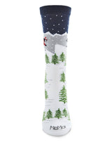 Winter Wonderland Ski Holiday Crew Sock Infinity Classics International Inc.