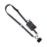Save The Girls - Clip & Go Brushed Vegan Leather Phone Lanyard - RFID Pouch Save The Girls