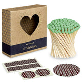 2" Refill Matches - Colors of Your Choice + Striker Stickers Thankful Greetings