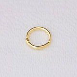 GoldFi - Mini CZ Triangle Earring Charm GoldFi