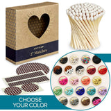 2" Refill Matches - Colors of Your Choice + Striker Stickers Thankful Greetings