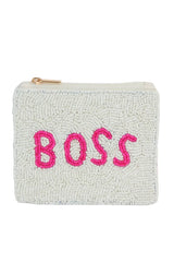 Anarchy Street - Boss Print Beaded Coin Purse Anarchy Street
