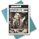 Katie Doodle | Vintage Greeting Cards, Unique Birthday Gifts - Get Well Soon Card, Get Well Gifts | FREE Card Display Stand: No Katie Doodle | Vintage Greeting Cards, Unique Birthday Gifts