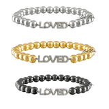 Love, Lisa - Penny Collection of Saying Bracelets Love, Lisa