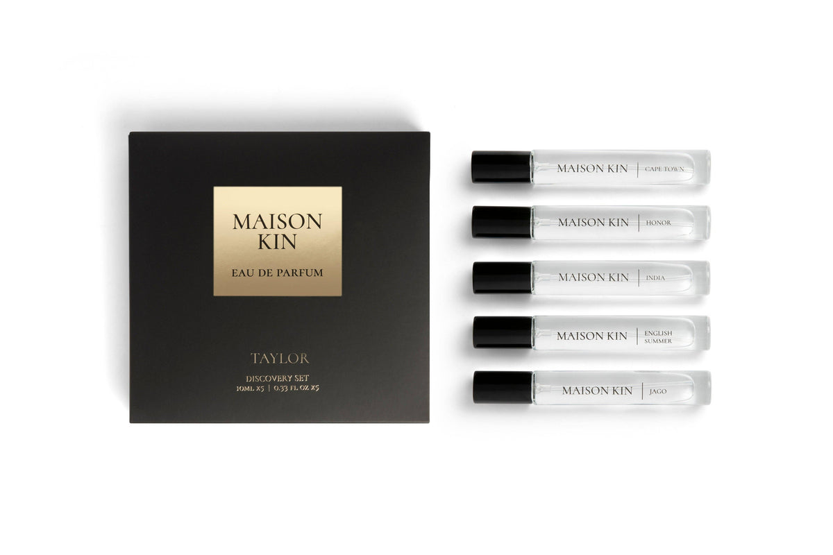 MAISON KIN - Taylor Discovery Set — 5 × 10 mL Extrait de Parfum MAISON KIN