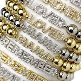 Love, Lisa - Penny Collection of Saying Bracelets Love, Lisa