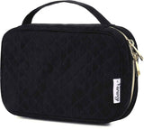 Jewelry Accesories Storage Organizer Case Bag Women: Dark Flower wandf