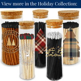 Thankful Greetings - 2” Matches BoHo Cottage - Snowflake and Mini Cloche Thankful Greetings