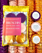 Relax Away Essentials - Shower Steamers - Brunchin' 6 Pack - Made in USA - Spa