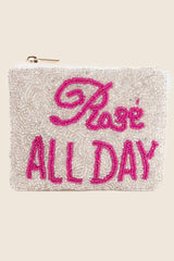 Anarchy Street - Rose All Day Seed Beaded Coin Purse Anarchy Street